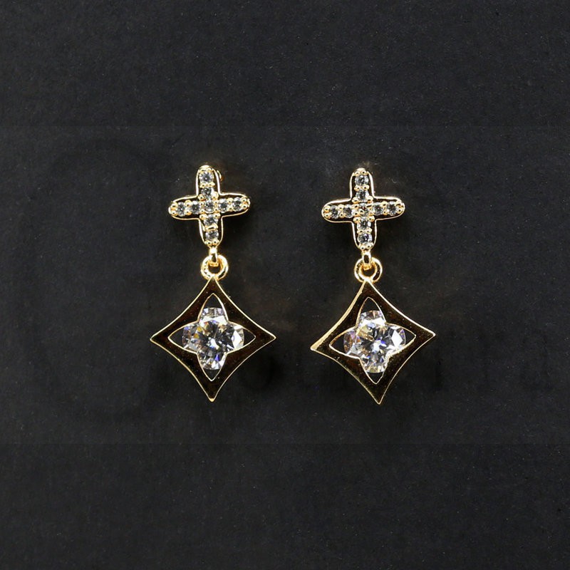 pendientes zirconita