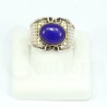 anillo lapislazuli plata