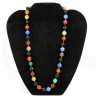 collar agata multicolor