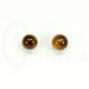 pendientes ojo tigre 10mm