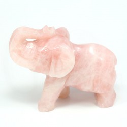 elefante cuarzo rosa