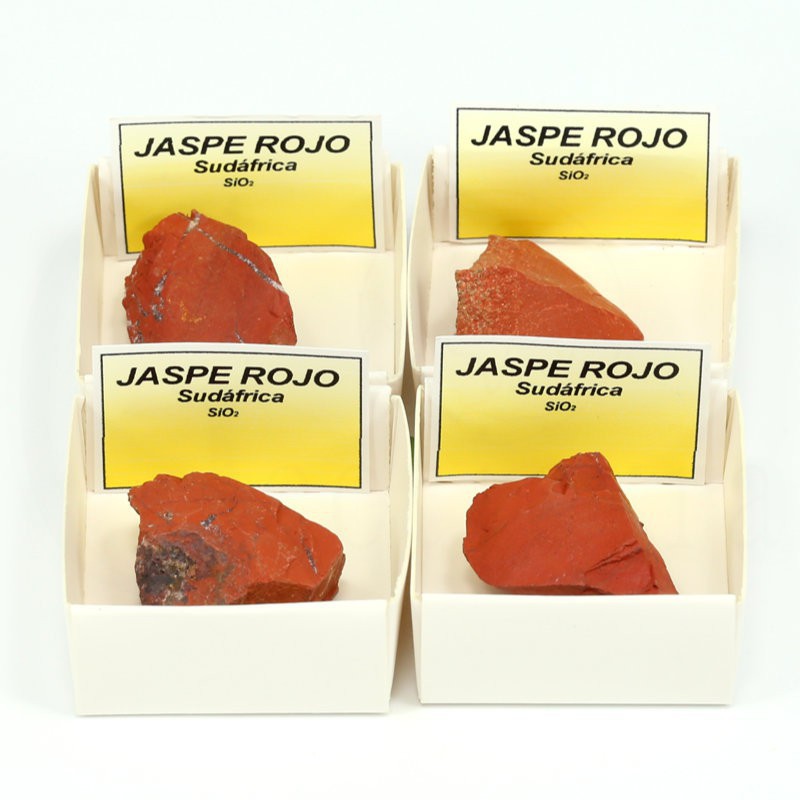 mineral jaspe rojo