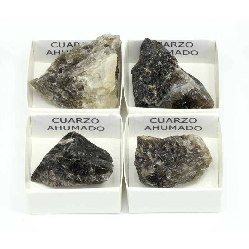 mineral cuarzo ahumado