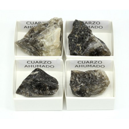 mineral cuarzo ahumado