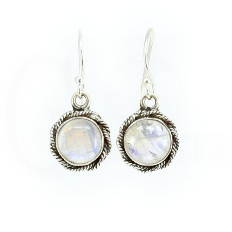 pendientes piedra luna
