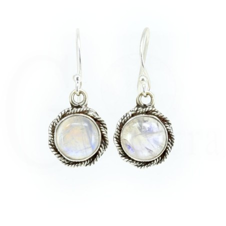pendientes piedra luna
