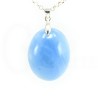 colgante aguamarina