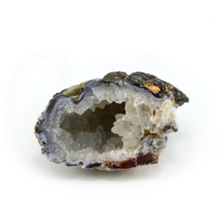 geoda de agata y cuarzo