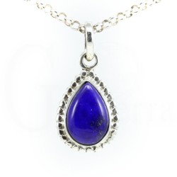 colgante lapislazuli plata