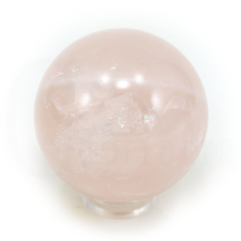 bola cuarzo rosa