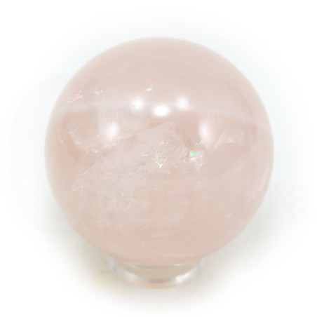 bola cuarzo rosa