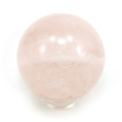 bola cuarzo rosa